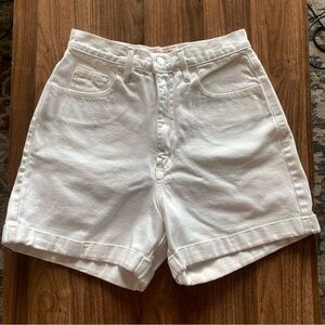 White Guess Shorts Size 25”
